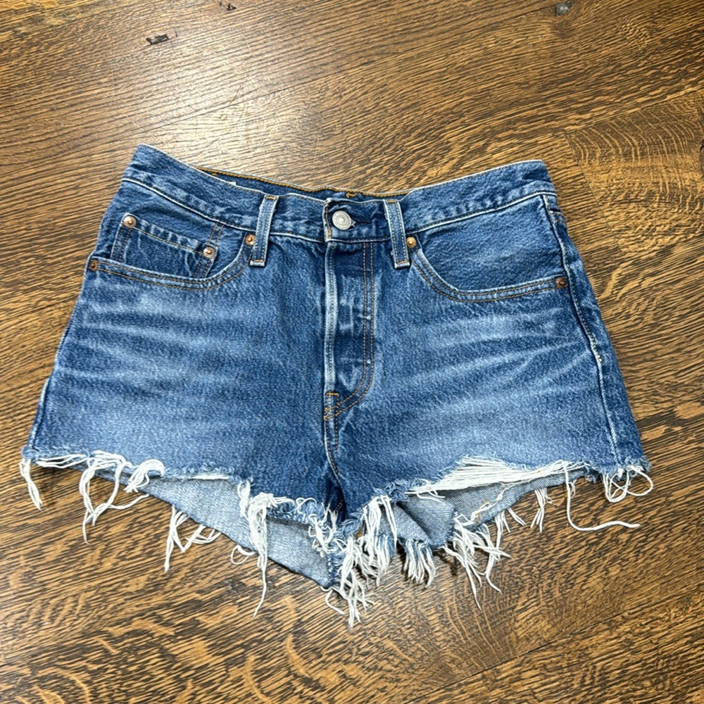 501 Levi Denim Shorts